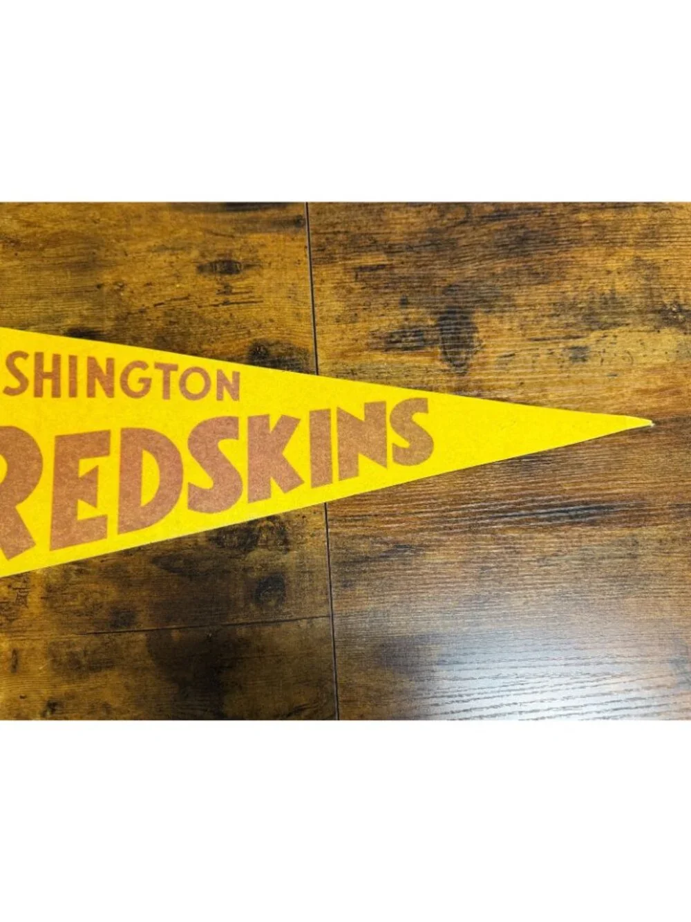 Vintage NFL Washington Redskins pennant